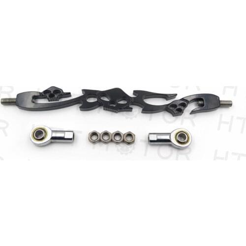 Aftermarket free shipping For Motorcycle Harley Softail Electra Dyna Wide Glide FLHR FLHT Dresser Skull Shift Linkage BLACK