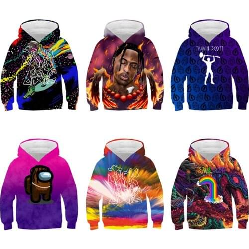 TRAVIS SCOTT ASTROWORLD WISH YOU WERE HERE HOODIES Sweatshirt Fashion ASTROWORLD Print Streetwear Man Woman Pullover Girls Coat