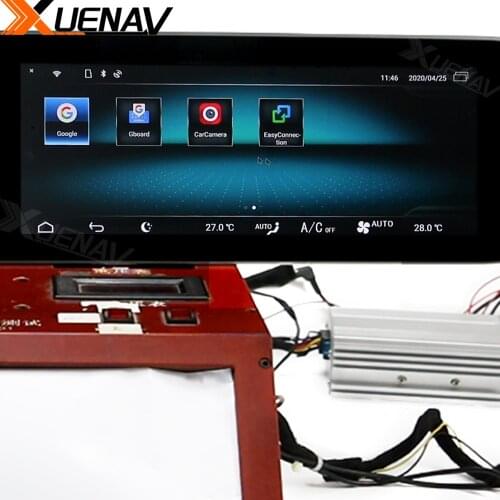 XUENAV 2Din Android Video Decoding Box for-Benz A B C E G S Class GLE GLS GLC CLS 2019 + Car Touch Screen GPS Navigation