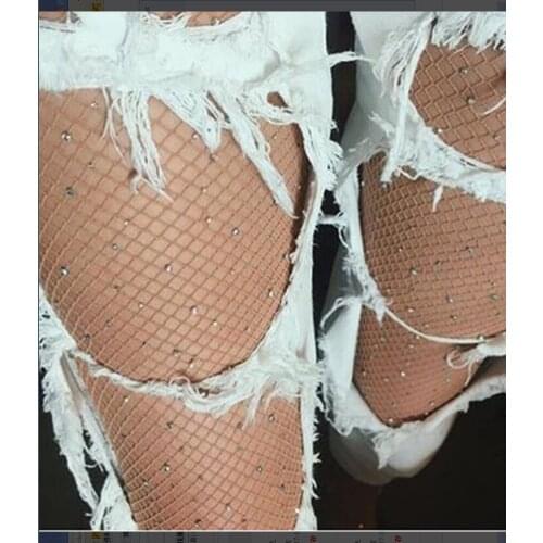 1pc Women Net Fishnet Thigh-High Long Socks Stockings Pantyhose Tights Body stockings 80-100cm