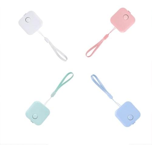 1pc 150cm/60" Tape Measures Portable Retractable Ruler Children Height Ruler Centimeter Inch Roll Tape Random Color