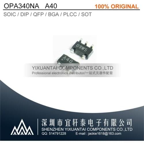 10pcs/lot original OPA340NA OPA340 A40 SOT23-5