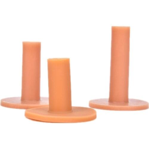 3pcs/set(43mm+54mm+70mm) Rubber Driving Range Golf Tees Holder Tee Home Training Practice Mat
