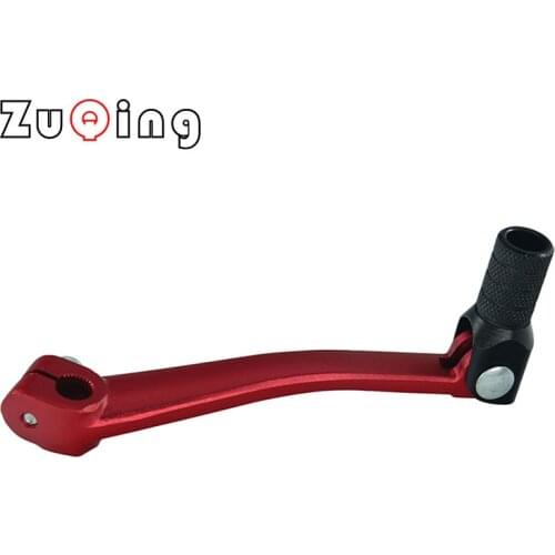 Aluminum Motorcycle CNC Folding Gear Shift Lever Fit to 110/125/140/150/160/250cc Engines Dirt Bike Pit Bikes Gear Lever
