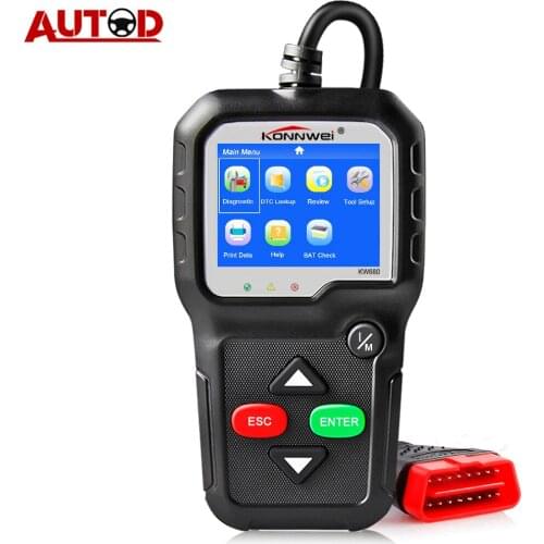 KONNWEI KW680S OBD2 Car Diagnostic Scanner Tools OBD 2 Auto Diagnostic Tool Check Engine Automotive Car Scanner Code Reader