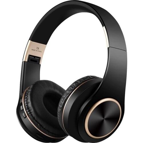 HIFI Wireless Headphone 3D Stereo BT Headset Retractable Gaming Earphones With Mic Noise Reduction Earphone Earbuds Dropshipping