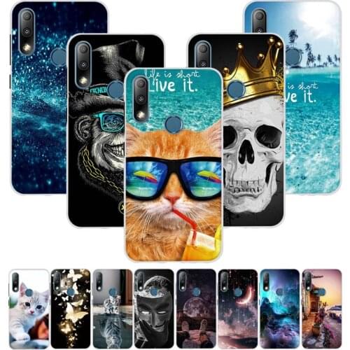 Phone Case for Asus Zenfone Max Plus M2 ZB634KL Soft Silicone TPU Cute Painted Back Cover for Asus Zenfone Max Shot ZB634KL Case