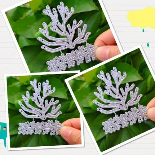 For Christmas metal cutting die DIY scrapbook and greeting card multi purpose creative marine coral 2020 NEW