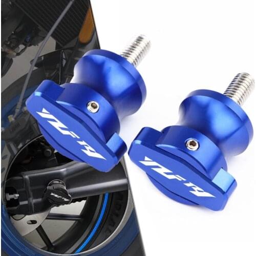 FOR YAMAHA YZF R1/R1M 1999 2000 2001 2002 2003 2004 2005 2007 2008 M6 Motorcycle accessories Swingarm Spools slider stand screws