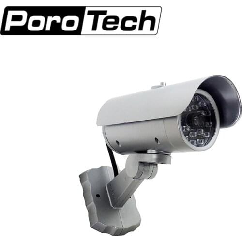 F11 Fake Dummy Camera Outdoor Indoor Fake Dummy Security CCTV Surveillance Camera With LED light