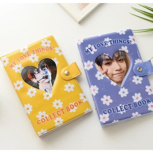 150 Capacity INS Photo Album Card Holder Hollowed Out A6 Loose Leaf Insert for 3 Inch Postcard Polaroid Album Picture Cover Case