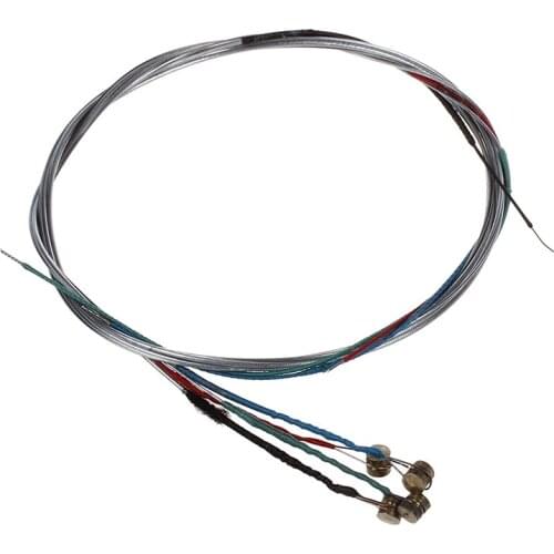 XSXS--1 Set of 3/4 4/4 Violin Strings Steel Core GDAE Ball Head