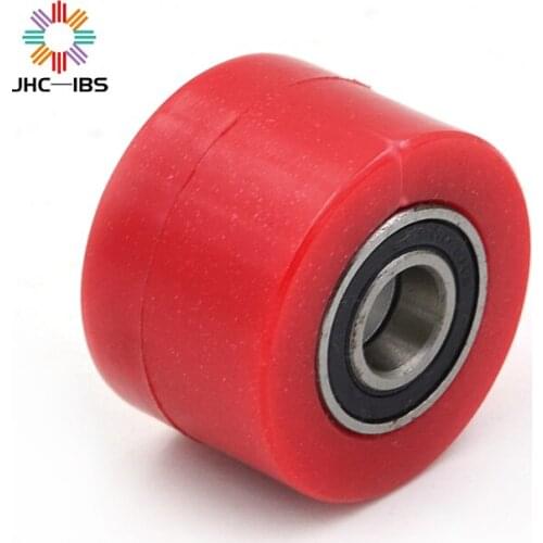 Red 8mm Chain Roller Tensioner Pulley Wheel Guide For KTM EXC EXCF XC XCF XCW XCFW MX EGS SX SXF SXS SMR Motocross Enduro