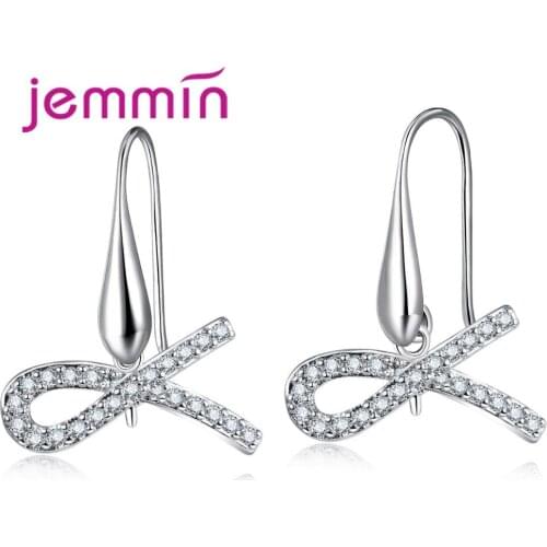 Peace Ribbon DIY Jewelry Fingdings Earrings Hook for Women 925 Sterling Silver Jewelry Findings New