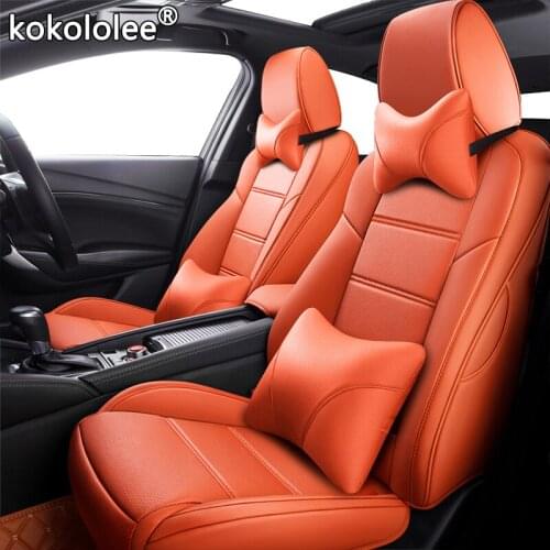 Kokololee Custom Leather car seat cover set For GreatWall HAVAL F7 H6 H9 H5 H1 H2 H3 H8 H7 H2s M6 F5 H4 Automobiles Seat Covers