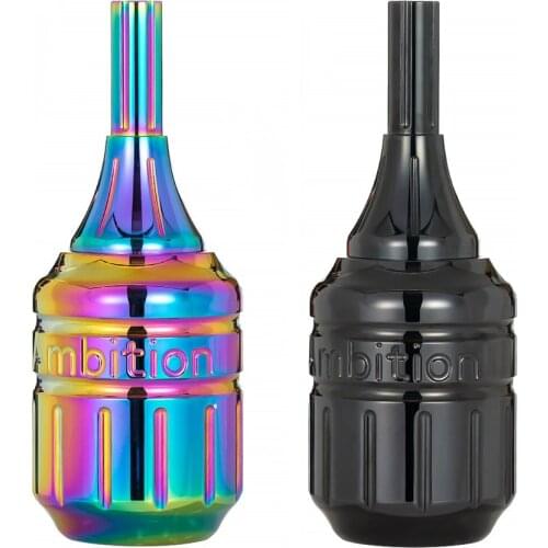 Stainless Steel Adjustable Cartridge Tattoo Grips Large size Tattoo Tube Grip for Cartridge Needles