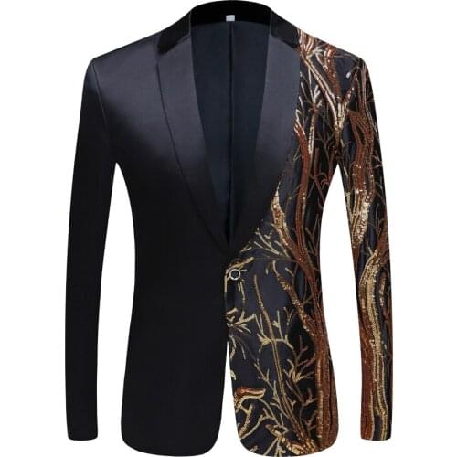 Men Cool Laser Royal Black Jacket Custom Made Party Super Star Stage Costume Male Fashion Casual Hip Hop Coat