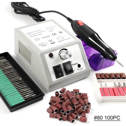 Professional 20000 RPM Electric Nail Drill Machine Bits Set Milling Cutter For Manicure Nail Tips Manicure Nail Pedicure File