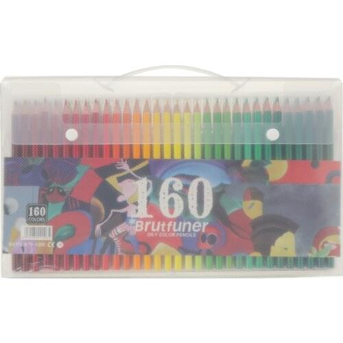 Professional Oil Color Pencils Set Students Artist Painting Sketching Color Pencil Set 48/72/120/160 Colors School Art Supplies