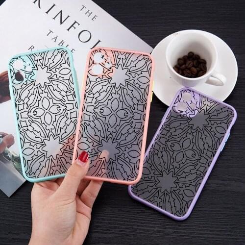 Simple Style Design Painting Black Line Phone Case for iPhone 11 12 Mini Pro X XS XR Max 6 6S 7 8 Plus SE 2020 Back Cover Fundas
