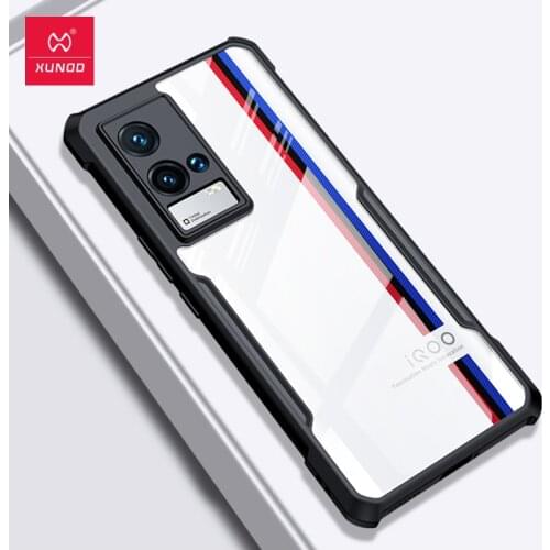 XUNDD Phone Case For VIVO IQOO 7 8 8 Pro Anti-fall Shockproof Case-with Airbag Technology Back Clear Cover For IQOO 7 8 Pro