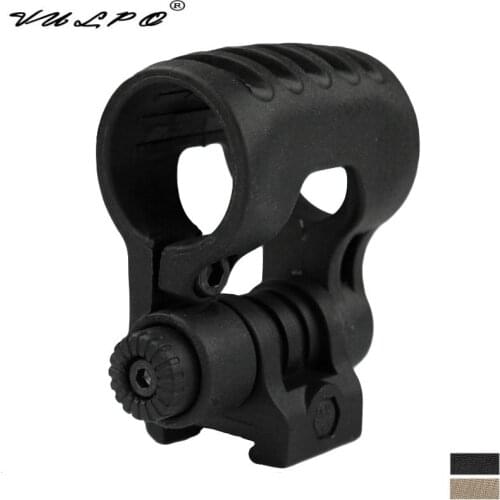 Tactical Flashlight Clamp Adjustable Tactical Light Mount to Hold 25.4mm Diameter Tactical Lights