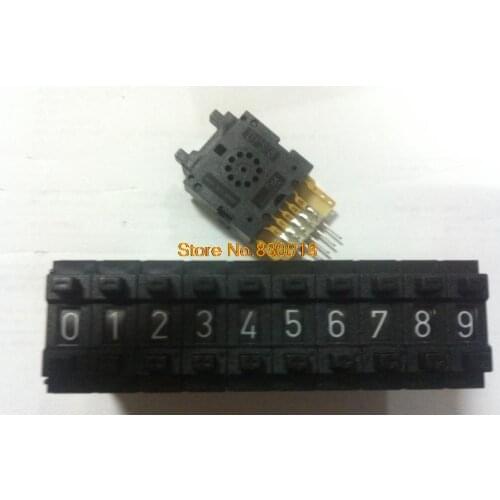 [ SA ]German HARTMANN coding switch dial the code switch 0-9 dial switch DPS 8 / radix-minus-one complement 12 April 8