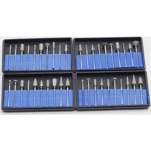 Dental Diamond Bur 2.35mm Shank Sintered Point Polisher HP Rotary Tool For Dentistry Clinic