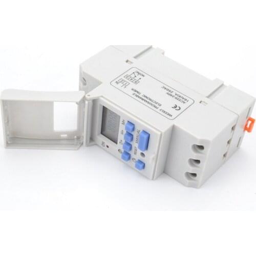 TM615-16A 220V 7 Days Programmable Digital Electronic Weekly Timer Switch Relay Time Control 8*3*6cm with LED Screen