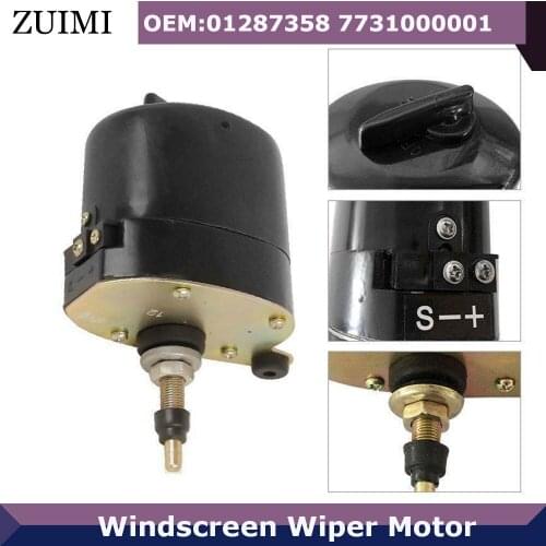 Universal 12V Windscreen Wiper Motor For Willis Jeep Tractor 01287358 7731000001 0390506510 Car Accessories