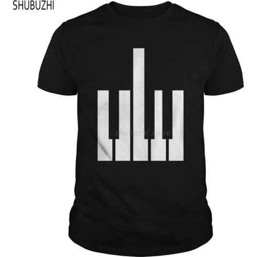 Funny Men t shirt Piano T-shirt Music Band Joke Tee Keyboard Player Gift cool T-Shirt teeshirt cotton tshirt sbz436
