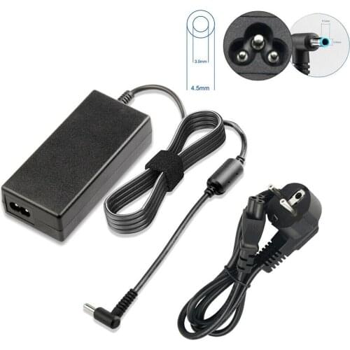 For HP AC Laptop Notebook Adapter Charging Accessories 854054-001 741727-001 19.5V 45W Laptop AC Charger Power Adapter Cable