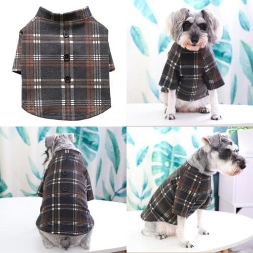 Pet Winter Coat Schnauzer Clothes Pomeranian Bichon Frise Poodle Pug Dog Clothing Outfit French Bulldog Costume Dropshipping