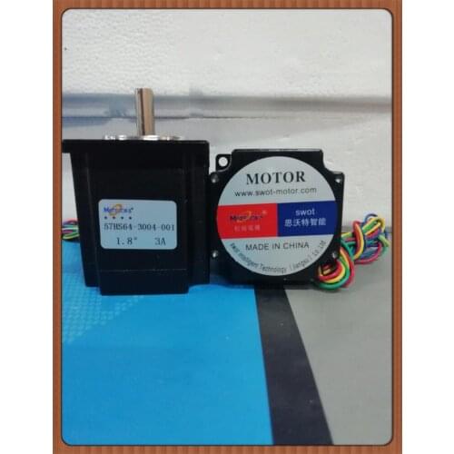57 stepper motor hs64 57-3004-001 64 8 mm diameter of axle 3 a 1.8 ° fuselage