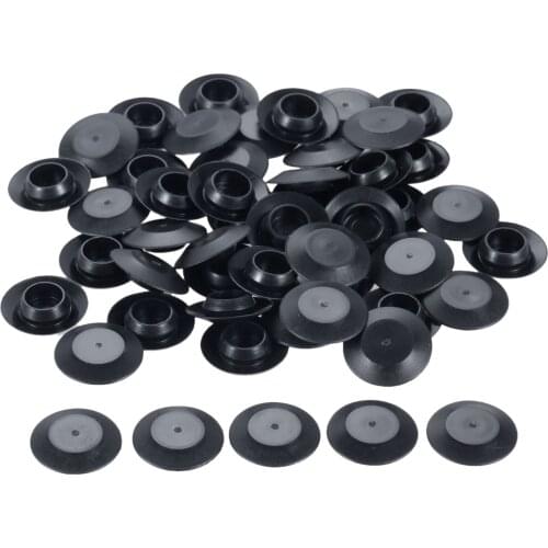 Yetaha 50Pcs 22mm DIameter Automotive Clip Fastener Flush Sheet Plugs Head Car Plastic Fasteners