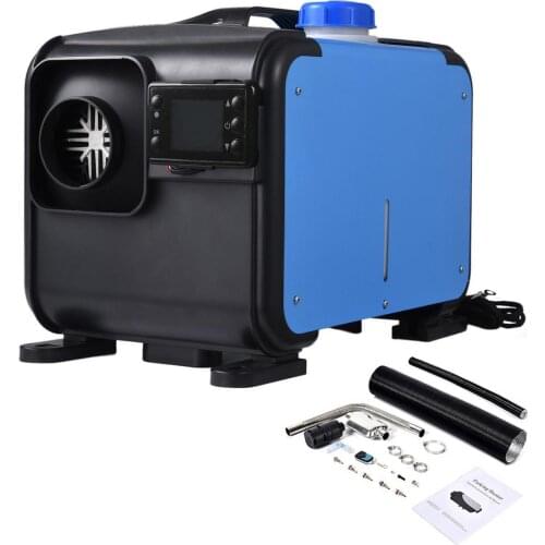 Car Heater 12V 8KW All In One Diesel Fuel Air Parking Heater With Silencer Remote Control LCD Monitor For Truck Boat Trailer Bus
