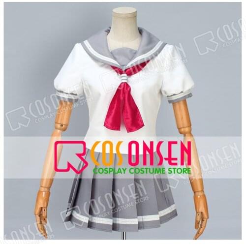 COSPLAYONSEN Love Live! Sunshine!! Aqours Takami Chika Riko Kanan Dia You Yoshiko Hanamaru Mari Ruby Uniform Cosplay Costume
