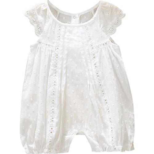 Baby Jumpsuit new summer girls' cotton climbing suit baby thin Jumpsuit