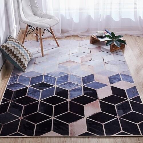 Nordic style Geometric Carpets For Living Room Home Bedroom Delicate Rugs/Carpet Coffee Table large Area Rug tapete para sala