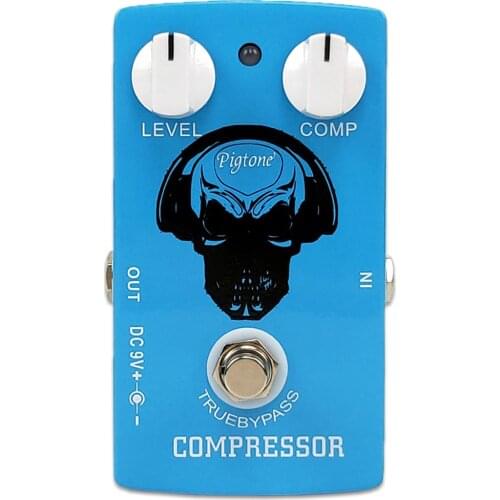 Pigtone PP-27 Compression Electric Guitar Accessories Parts Effect Pedal True bypass