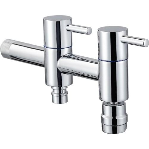 Brass Chorme Garden Tap Wall Mounted Outdoor Bibcock WashBasin Mop Washing Machine Faucet Torneira Parede G1/2