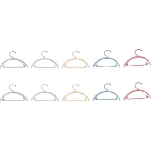 Minatures Dolls Accessories Clothes Drying Hanger Laundry Shelf 1/12 Mini Dollhouse Furniture parts For Dolls Clothing Storage