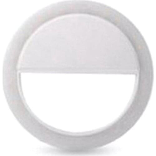 Selfie LED Ring Flash Lumiere Phone Portable LED Mobile Phone Light Clip Lamp For iPhone 6 7 8 X XR PULS All Cell Phone