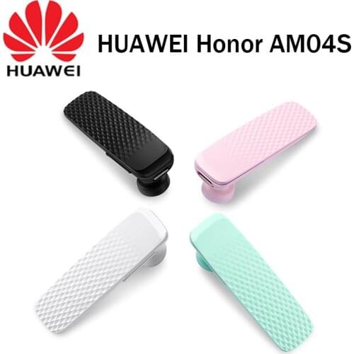 Original Honor AM04S Wireless Bluetooth Earphone With Mic Handfree Ear Hook Headphone for Smart Mobile Phones