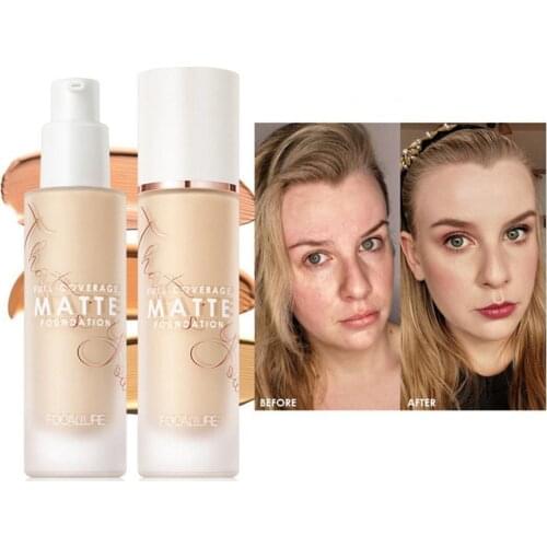 Foundation Base Cream Waterproof Facial Makeup Matte Professional Foundation Base Cream for Party