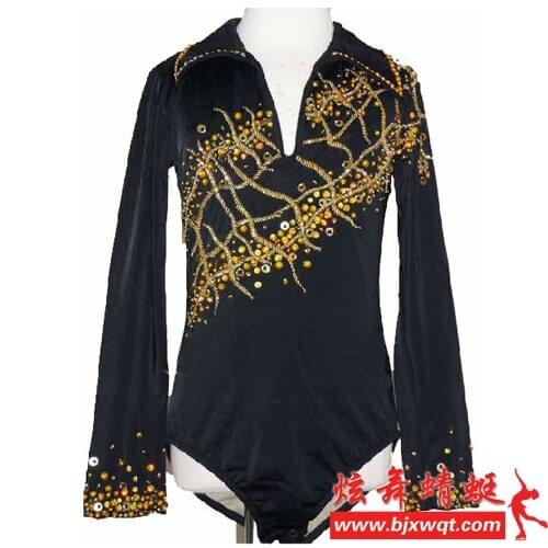 Professional Design Customized Figure Skating Skating Suit Mens Clothing