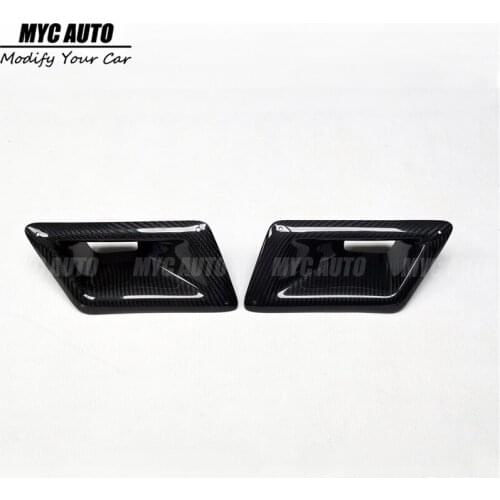 Bumper Air outlet For Nissan 350Z Z33 Carbon Fiber Front Bumper Air Duct Left Side& Right Side 2003 2004 2005 2006-2009