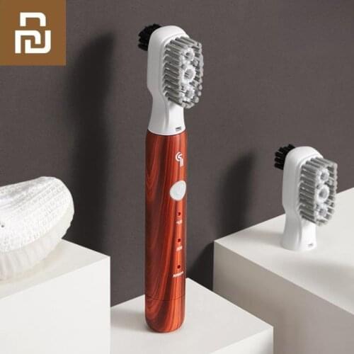Xiaomi Youpin Sonic vibration shoes white shoes electric washer wash shoes double bristles clean lazy automatic brush