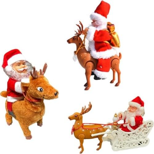 Q9QB Funny Electric Christmas Toy for Kids Music Trick Toy with 3 Optional Types Relieve Stress