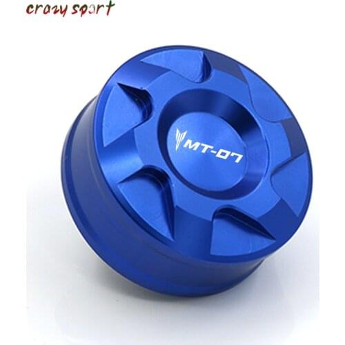 Rear Brake Fluid Reservoir Cover Cap For YAMAHA MT07 2014-2019 MT-07 MT 07 2018 Motorcycle Accessories With Logo